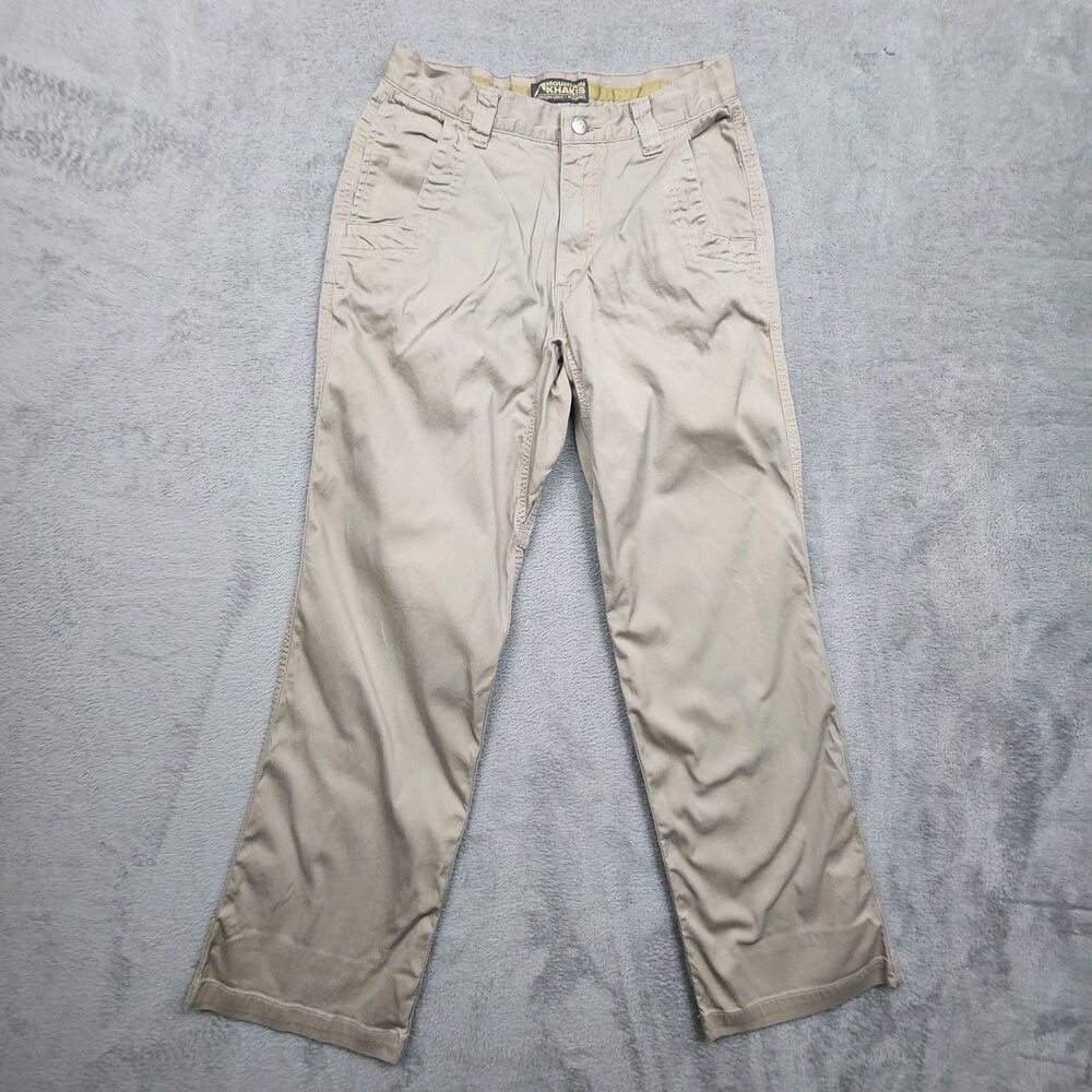Mountain Khaki Men’s Lake Lodge Twill Pants 28x30 Beige Casual Outdoor Durable - Picture 2 of 13
